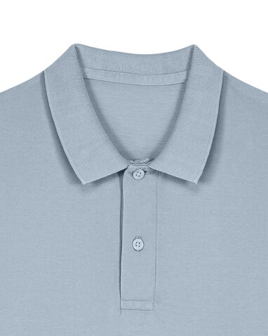 Coaster Vintage - Das Garment-Dyed Unisex-Polo - G. Dyed Blue Stone - L bedrucken, Art.-Nr. STPU252C7321L
