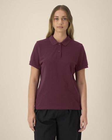 Stella Coaster - Das Damen-Polo - Deep Plum - XXL bedrucken, Art.-Nr. STPW977C1512X Stella Coaster - Das Damen-Polo - Deep Plum - XXL bedrucken, Art.-Nr. STPW977C1512X