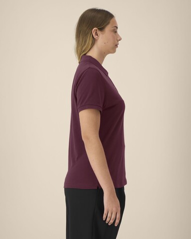 Stella Coaster - Das Damen-Polo - Deep Plum - S bedrucken, Art.-Nr. STPW977C1511S Stella Coaster - Das Damen-Polo - Deep Plum - S bedrucken, Art.-Nr. STPW977C1511S