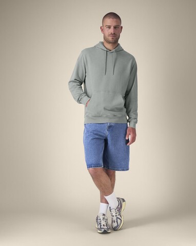 Archer Vintage - Der Garment-Dyed Unisex-Hoodie aus French Terry - G. Dyed Misty Grey - XS bedrucken, Art.-Nr. STSU040C157XS Archer Vintage - Der Garment-Dyed Unisex-Hoodie aus French Terry - G. Dyed Misty Grey - XS bedrucken, Art.-Nr. STSU040C157XS