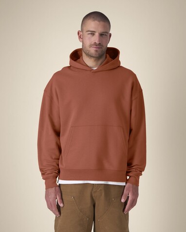 Chaser - Der Relaxed Unisex-Hoodie - Heritage Brown - S bedrucken, Art.-Nr. STSU077C7301S