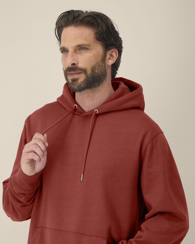 Cruiser 2.0 - Der Iconic Unisex-Hoodie - Earthy Red - M bedrucken, Art.-Nr. STSU177C1501M
