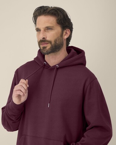Cruiser 2.0 - Der Iconic Unisex-Hoodie - Deep Plum - XXS bedrucken, Art.-Nr. STSU177C1512S