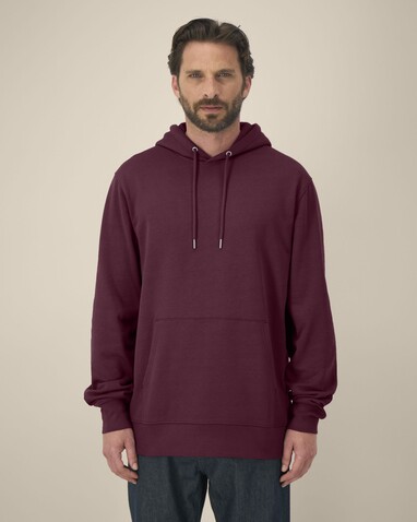Cruiser 2.0 - Der Iconic Unisex-Hoodie - Deep Plum - XXL bedrucken, Art.-Nr. STSU177C1512X