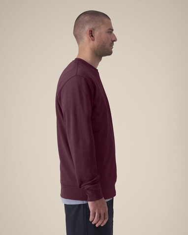 Changer 2.0 - Das Iconic Rundhals-Unisex-Sweatshirt - Deep Plum - XS bedrucken, Art.-Nr. STSU178C151XS