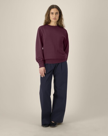 Changer 2.0 - Das Iconic Rundhals-Unisex-Sweatshirt - Deep Plum - M bedrucken, Art.-Nr. STSU178C1511M
