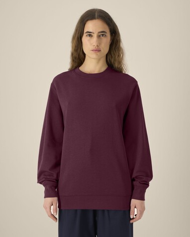 Changer 2.0 - Das Iconic Rundhals-Unisex-Sweatshirt - Deep Plum - M bedrucken, Art.-Nr. STSU178C1511M