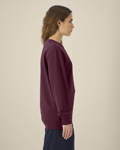 Changer 2.0 - Das Iconic Rundhals-Unisex-Sweatshirt - Deep Plum - 3XL bedrucken, Art.-Nr. STSU178C1513X