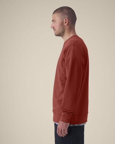 Changer 2.0 - Das Iconic Rundhals-Unisex-Sweatshirt - Earthy Red - L bedrucken, Art.-Nr. STSU178C1501L