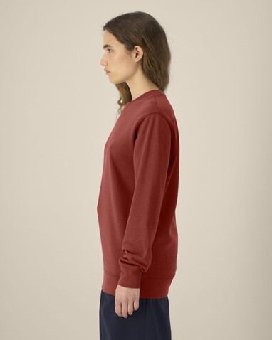 Changer 2.0 - Das Iconic Rundhals-Unisex-Sweatshirt - Earthy Red - S bedrucken, Art.-Nr. STSU178C1501S