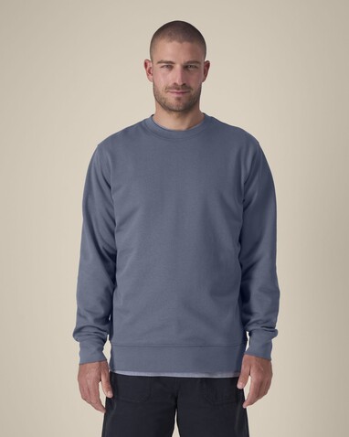 Changer 2.0 - Das Iconic Rundhals-Unisex-Sweatshirt - Blue Grey - L bedrucken, Art.-Nr. STSU178C1561L