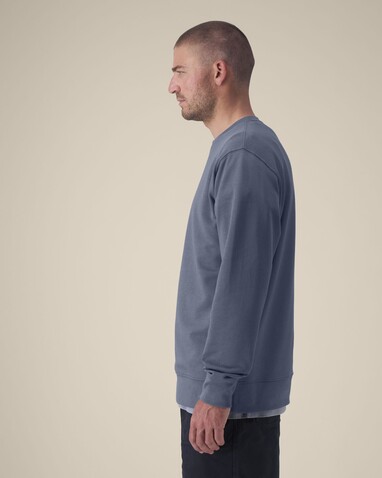 Changer 2.0 - Das Iconic Rundhals-Unisex-Sweatshirt - Blue Grey - L bedrucken, Art.-Nr. STSU178C1561L
