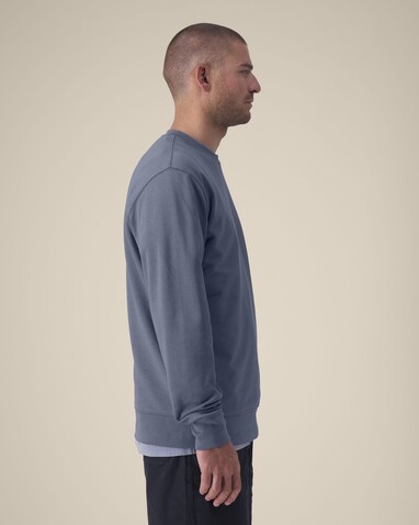Changer 2.0 - Das Iconic Rundhals-Unisex-Sweatshirt - Blue Grey - M bedrucken, Art.-Nr. STSU178C1561M