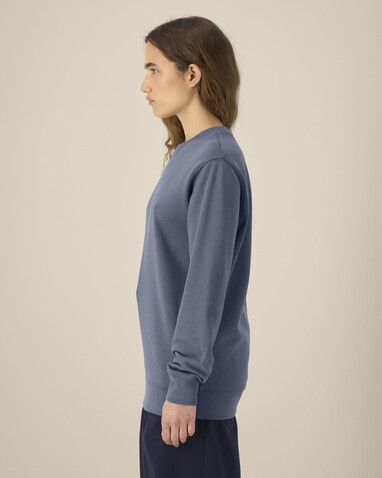 Changer 2.0 - Das Iconic Rundhals-Unisex-Sweatshirt - Blue Grey - 3XL bedrucken, Art.-Nr. STSU178C1563X