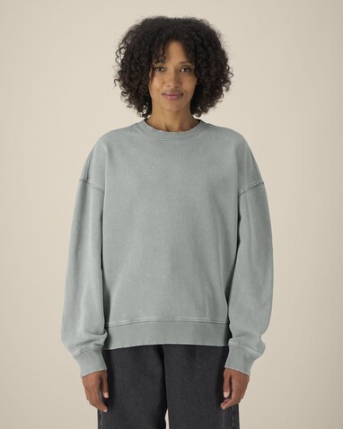 Radder 2.0 Vintage - Das Oversized Garment-Dyed Rundhals-Unisex-Sweatshirt - G. Dyed Misty Grey - XXL bedrucken, Art.-Nr. STSU210C1572X Radder 2.0 Vintage - Das Oversized Garment-Dyed Rundhals-Unisex-Sweatshirt - G. Dyed Misty Grey - XXL bedrucken, Art.-Nr. STSU210C1572X