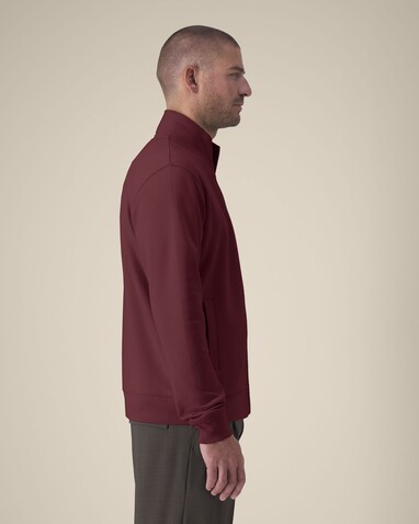 Trailer 2.0 - Das Unisex-Sweatshirt mit Reißverschluss und Stehkragen - Burgundy - XXS bedrucken, Art.-Nr. STSU253C2442S Trailer 2.0 - Das Unisex-Sweatshirt mit Reißverschluss und Stehkragen - Burgundy - XXS bedrucken, Art.-Nr. STSU253C2442S