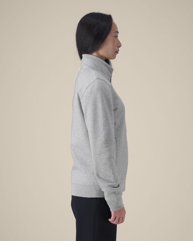 Trailer 2.0 - Das Unisex-Sweatshirt mit Reißverschluss und Stehkragen - Heather Grey - L bedrucken, Art.-Nr. STSU253C2501L Trailer 2.0 - Das Unisex-Sweatshirt mit Reißverschluss und Stehkragen - Heather Grey - L bedrucken, Art.-Nr. STSU253C2501L