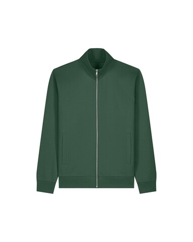 Trailer 2.0 - Das Unisex-Sweatshirt mit Reißverschluss und Stehkragen - Bottle Green - XXL bedrucken, Art.-Nr. STSU253C2242X