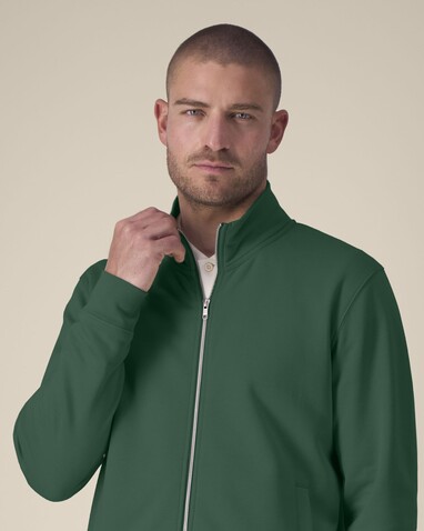 Trailer 2.0 - Das Unisex-Sweatshirt mit Reißverschluss und Stehkragen - Bottle Green - 4XL bedrucken, Art.-Nr. STSU253C2244X Trailer 2.0 - Das Unisex-Sweatshirt mit Reißverschluss und Stehkragen - Bottle Green - 4XL bedrucken, Art.-Nr. STSU253C2244X