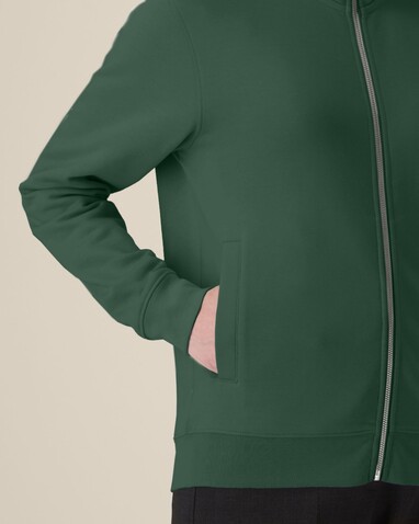 Trailer 2.0 - Das Unisex-Sweatshirt mit Reißverschluss und Stehkragen - Bottle Green - M bedrucken, Art.-Nr. STSU253C2241M Trailer 2.0 - Das Unisex-Sweatshirt mit Reißverschluss und Stehkragen - Bottle Green - M bedrucken, Art.-Nr. STSU253C2241M