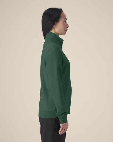Trailer 2.0 - Das Unisex-Sweatshirt mit Reißverschluss und Stehkragen - Bottle Green - M bedrucken, Art.-Nr. STSU253C2241M Trailer 2.0 - Das Unisex-Sweatshirt mit Reißverschluss und Stehkragen - Bottle Green - M bedrucken, Art.-Nr. STSU253C2241M
