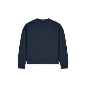 Ryler - Das Boxy Rundhals-Unisex-Sweatshirt aus recycelter Baumwolle - French Navy - 3XL bedrucken, Art.-Nr. STSU255C7273X