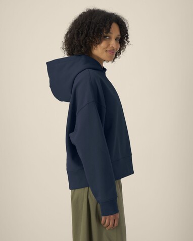 Voicer - Der Boxy Unisex-Hoodie aus recycelter Baumwolle - French Navy - S bedrucken, Art.-Nr. STSU256C7271S Voicer - Der Boxy Unisex-Hoodie aus recycelter Baumwolle - French Navy - S bedrucken, Art.-Nr. STSU256C7271S