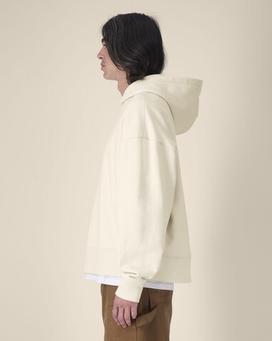 Voicer - Der Boxy Unisex-Hoodie aus recycelter Baumwolle - Natural Raw - S bedrucken, Art.-Nr. STSU256C0541S Voicer - Der Boxy Unisex-Hoodie aus recycelter Baumwolle - Natural Raw - S bedrucken, Art.-Nr. STSU256C0541S