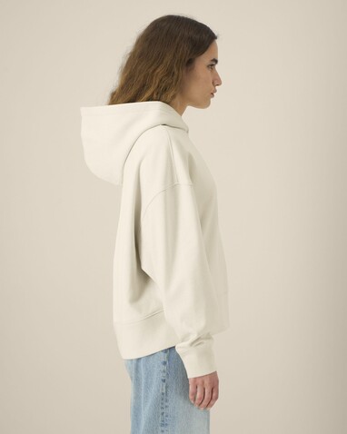 Voicer - Der Boxy Unisex-Hoodie aus recycelter Baumwolle - Natural Raw - XXL bedrucken, Art.-Nr. STSU256C0542X