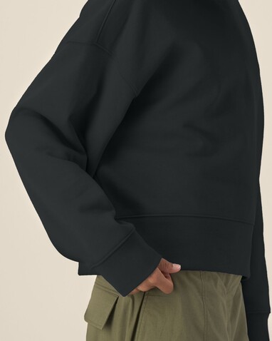 Voicer - Der Boxy Unisex-Hoodie aus recycelter Baumwolle - Black - S bedrucken, Art.-Nr. STSU256C0021S Voicer - Der Boxy Unisex-Hoodie aus recycelter Baumwolle - Black - S bedrucken, Art.-Nr. STSU256C0021S
