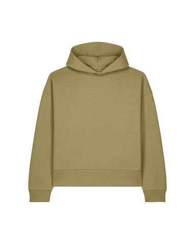Voicer - Der Boxy Unisex-Hoodie aus recycelter Baumwolle - Faded Olive - XL bedrucken, Art.-Nr. STSU256C1531X Voicer - Der Boxy Unisex-Hoodie aus recycelter Baumwolle - Faded Olive - XL bedrucken, Art.-Nr. STSU256C1531X