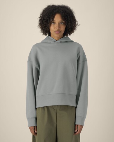 Voicer - Der Boxy Unisex-Hoodie aus recycelter Baumwolle - Misty Grey - XXL bedrucken, Art.-Nr. STSU256C1382X Voicer - Der Boxy Unisex-Hoodie aus recycelter Baumwolle - Misty Grey - XXL bedrucken, Art.-Nr. STSU256C1382X