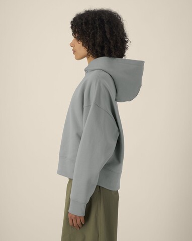 Voicer - Der Boxy Unisex-Hoodie aus recycelter Baumwolle - Misty Grey - L bedrucken, Art.-Nr. STSU256C1381L Voicer - Der Boxy Unisex-Hoodie aus recycelter Baumwolle - Misty Grey - L bedrucken, Art.-Nr. STSU256C1381L