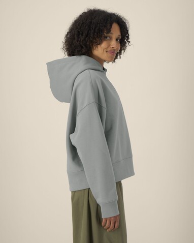 Voicer - Der Boxy Unisex-Hoodie aus recycelter Baumwolle - Misty Grey - S bedrucken, Art.-Nr. STSU256C1381S Voicer - Der Boxy Unisex-Hoodie aus recycelter Baumwolle - Misty Grey - S bedrucken, Art.-Nr. STSU256C1381S