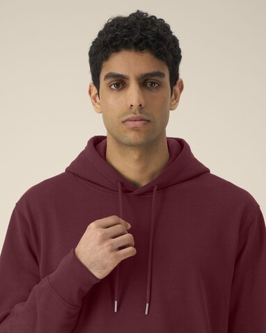 Gamechanger - Der Unisex-Hoodie aus recycelter Baumwolle - Burgundy - 5XL bedrucken, Art.-Nr. STSU257C2445X