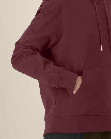 Gamechanger - Der Unisex-Hoodie aus recycelter Baumwolle - Burgundy - XXS bedrucken, Art.-Nr. STSU257C2442S