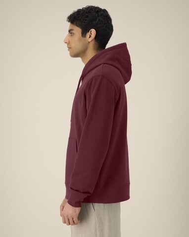 Gamechanger - Der Unisex-Hoodie aus recycelter Baumwolle - Burgundy - L bedrucken, Art.-Nr. STSU257C2441L