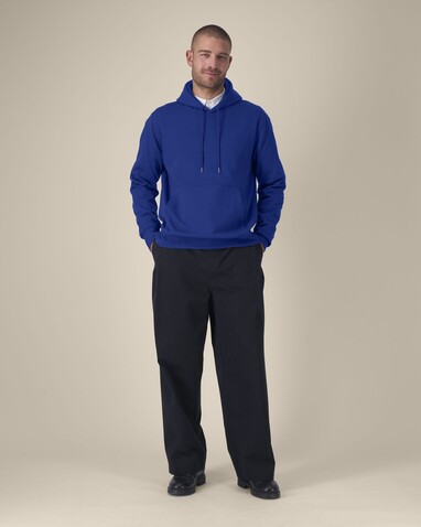 Gamechanger - Der Unisex-Hoodie aus recycelter Baumwolle - Worker Blue - XXL bedrucken, Art.-Nr. STSU257C0882X
