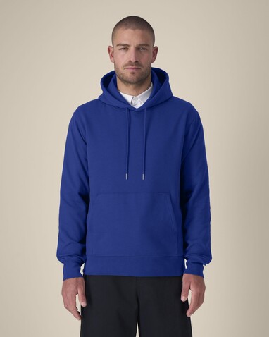 Gamechanger - Der Unisex-Hoodie aus recycelter Baumwolle - Worker Blue - XXL bedrucken, Art.-Nr. STSU257C0882X
