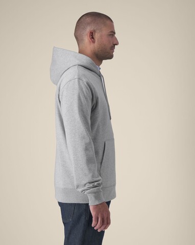 Gamechanger - Der Unisex-Hoodie aus recycelter Baumwolle - Heather Grey - 4XL bedrucken, Art.-Nr. STSU257C2504X