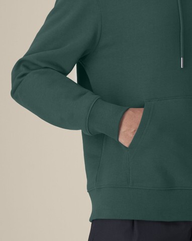 Gamechanger - Der Unisex-Hoodie aus recycelter Baumwolle - Glazed Green - M bedrucken, Art.-Nr. STSU257C0361M