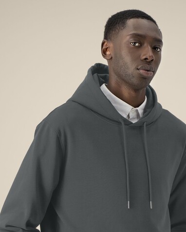 Gamechanger - Der Unisex-Hoodie aus recycelter Baumwolle - Anthracite - M bedrucken, Art.-Nr. STSU257C2531M