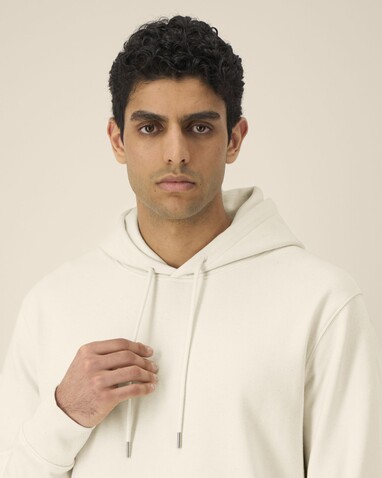 Gamechanger - Der Unisex-Hoodie aus recycelter Baumwolle - Natural Raw - 4XL bedrucken, Art.-Nr. STSU257C0544X