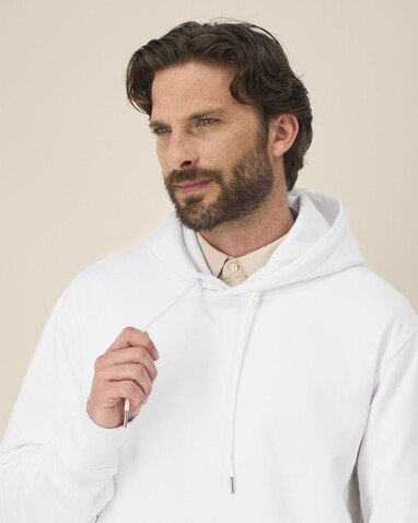 Gamechanger - Der Unisex-Hoodie aus recycelter Baumwolle - White - XL bedrucken, Art.-Nr. STSU257C0011X