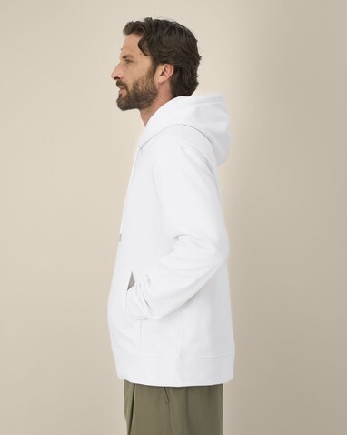 Gamechanger - Der Unisex-Hoodie aus recycelter Baumwolle - White - XL bedrucken, Art.-Nr. STSU257C0011X