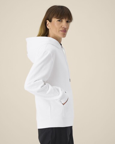 Gamechanger - Der Unisex-Hoodie aus recycelter Baumwolle - White - XXS bedrucken, Art.-Nr. STSU257C0012S