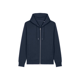 Astor - Der Unisex-Zip-Hoodie aus Baumwolle-TENCEL™ Modal - French Navy - 3XL bedrucken, Art.-Nr. STSU261C7273X