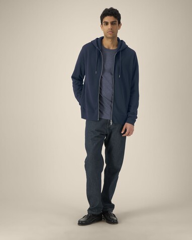 Astor - Der Unisex-Zip-Hoodie aus Baumwolle-TENCEL™ Modal - French Navy - XXL bedrucken, Art.-Nr. STSU261C7272X Astor - Der Unisex-Zip-Hoodie aus Baumwolle-TENCEL™ Modal - French Navy - XXL bedrucken, Art.-Nr. STSU261C7272X