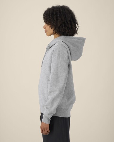 Astor - Der Unisex-Zip-Hoodie aus Baumwolle-TENCEL™ Modal - Heather Grey - XXS bedrucken, Art.-Nr. STSU261C2502S Astor - Der Unisex-Zip-Hoodie aus Baumwolle-TENCEL™ Modal - Heather Grey - XXS bedrucken, Art.-Nr. STSU261C2502S