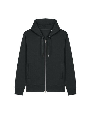 Astor - Der Unisex-Zip-Hoodie aus Baumwolle-TENCEL™ Modal - Black - M bedrucken, Art.-Nr. STSU261C0021M Astor - Der Unisex-Zip-Hoodie aus Baumwolle-TENCEL™ Modal - Black - M bedrucken, Art.-Nr. STSU261C0021M
